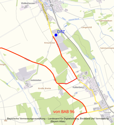 Anfahrtsplan DRZ